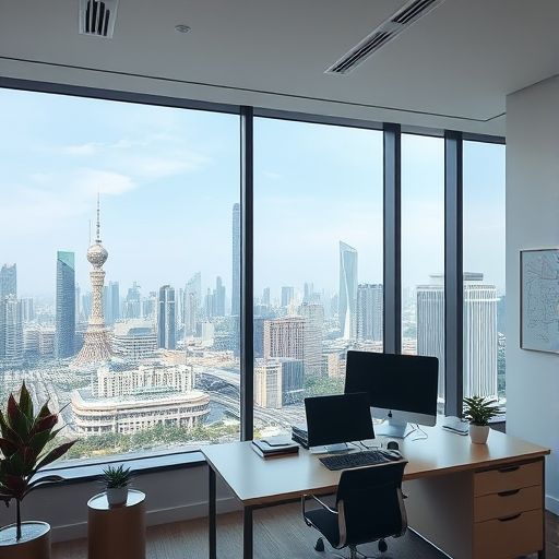 广州中圈自带工作室办公环境