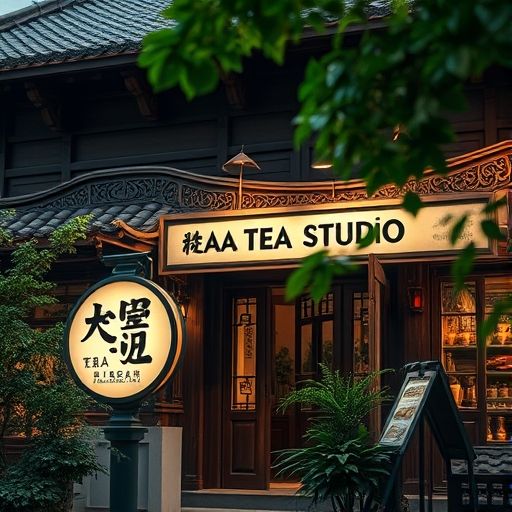 广州嫩茶工作室外观