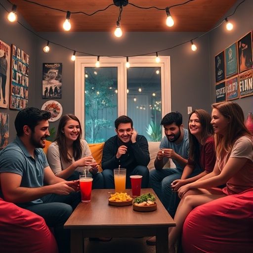 QT场狼人杀场景