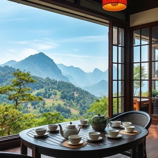 白云山附近的品茶工作室