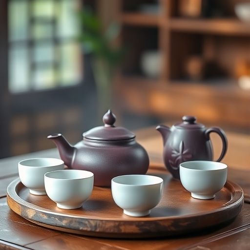 高端茶具展示