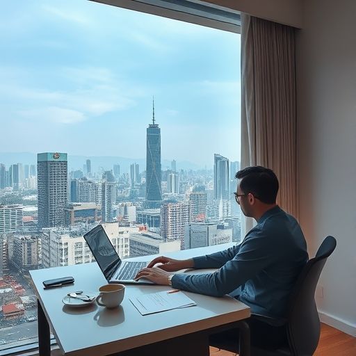 广州中圈自带工作室工作场景