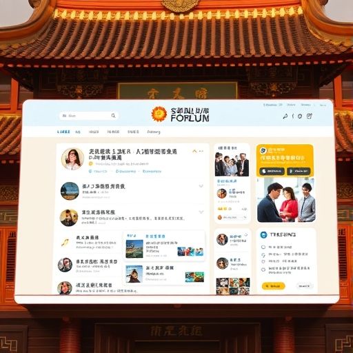 佛山葵花浦典论坛主页截图