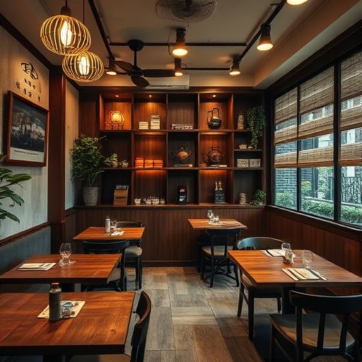 深圳龙华茶室内部