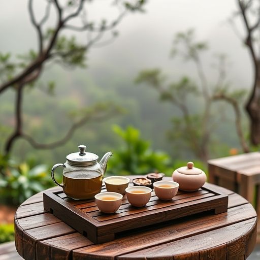 白云山户外品茶