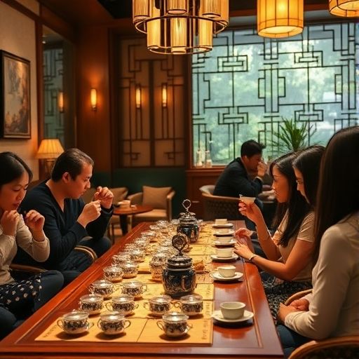 深圳高端茶会场景