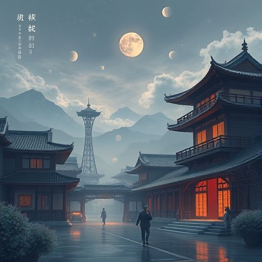 历史建筑中的现代茶空间