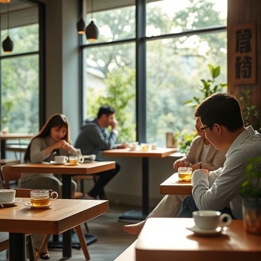 深圳嫩茶店面场景