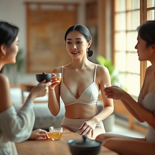 茶会上的温暖互动