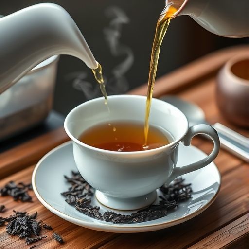 高端茶具与茶叶特写