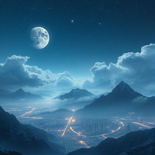 广州白云区夜景