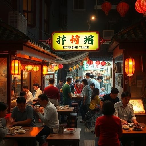 广州夜间茶肆