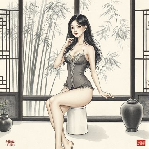 宝安茶室的禅意一角