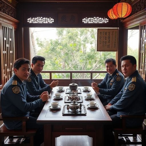 宝安传统茶肆喝茶聚会