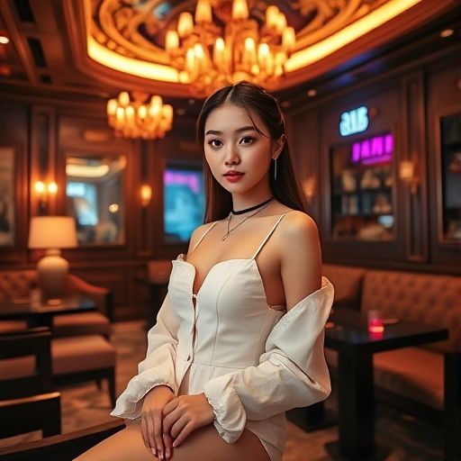 夜场私密包间布置实景图