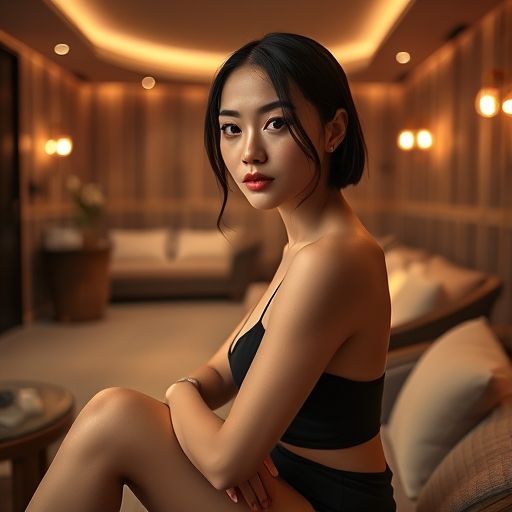 中山市桑拿会所休息区舒适环境