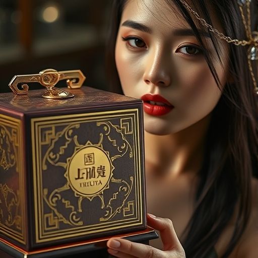 展示保护良好的茶叶外卖包装