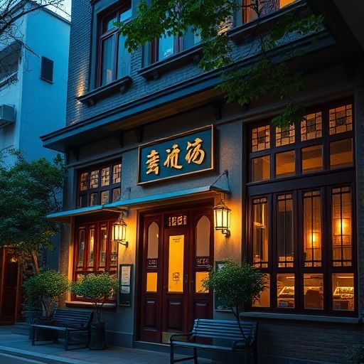 广州高端茶肆外观
