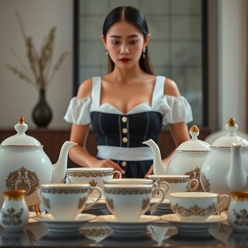 茶具的优雅细节