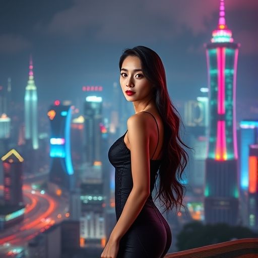 广州璀璨夜景
