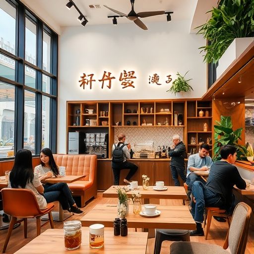 龙华地铁站附近茶肆