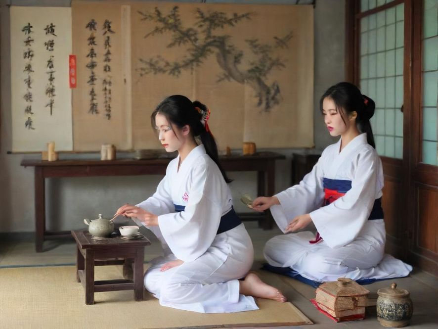 深圳喝茶工作室的私密空间，柔和灯光营造出东方韵味。