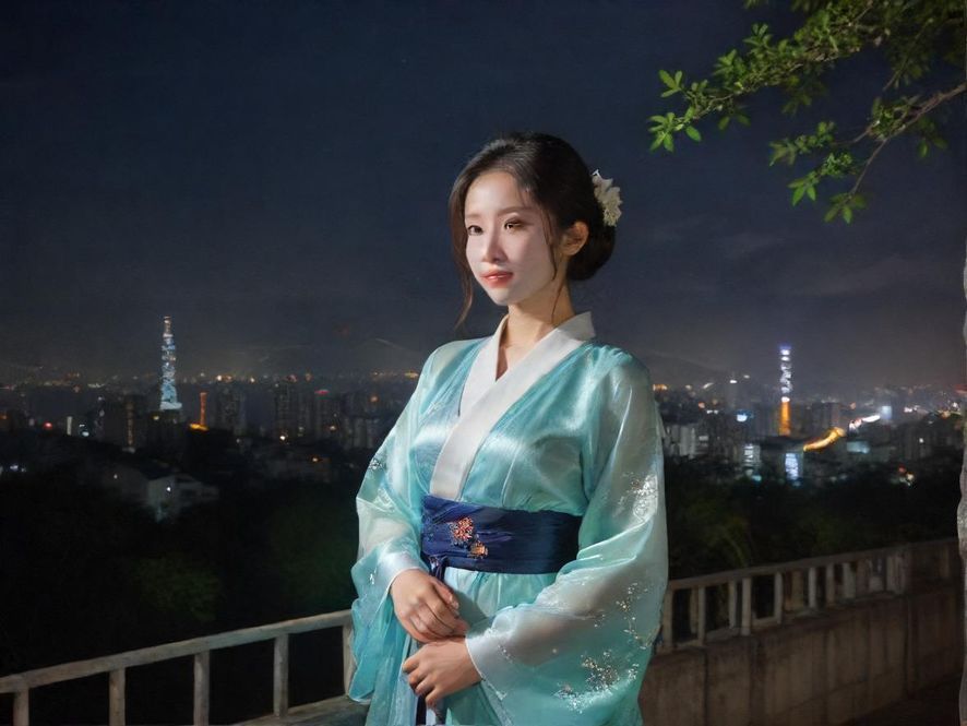 一个夜晚的城市街景,灯火辉煌的夜场会所门口,霓虹灯招牌闪烁着诱人的光芒,街上人流熙攘,整体呈现出都市夜生活的繁华与喧嚣。