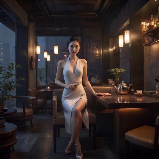 南京夜场品茶会所内景