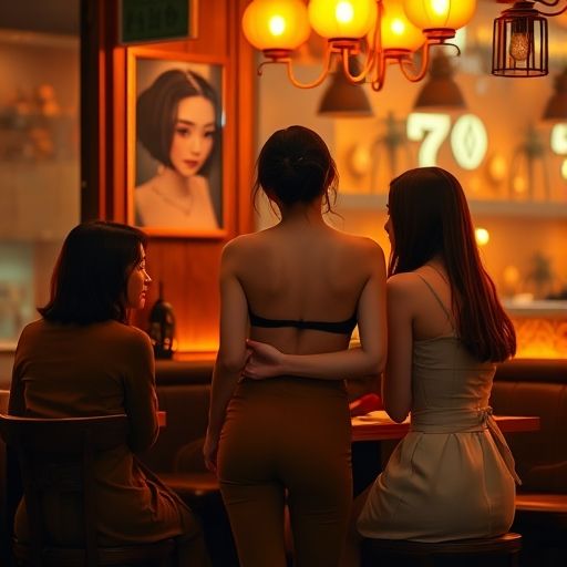 广州咖啡馆里的休闲交谈