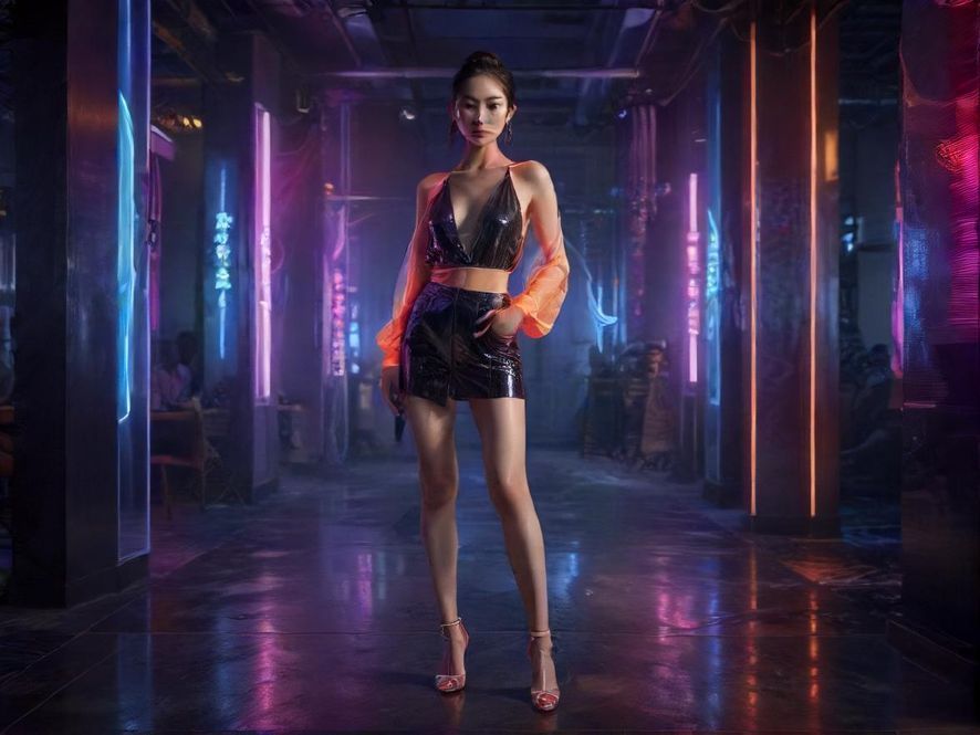 mq奇遇夜场大厅氛围展示