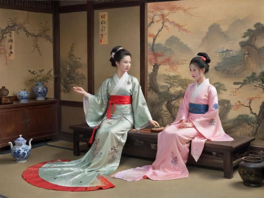 龙华茶艺表演现场展示