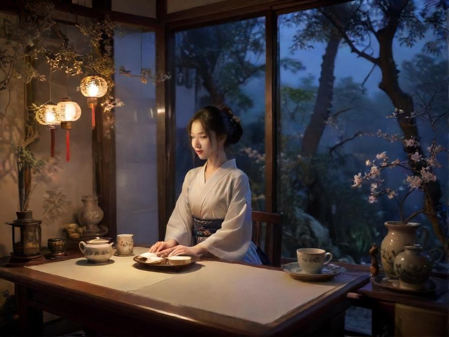 龙凤茶楼内部环境
