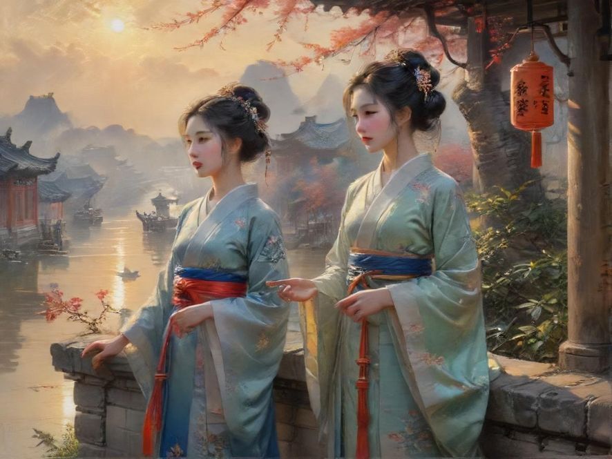 广州隐藏茶社街景