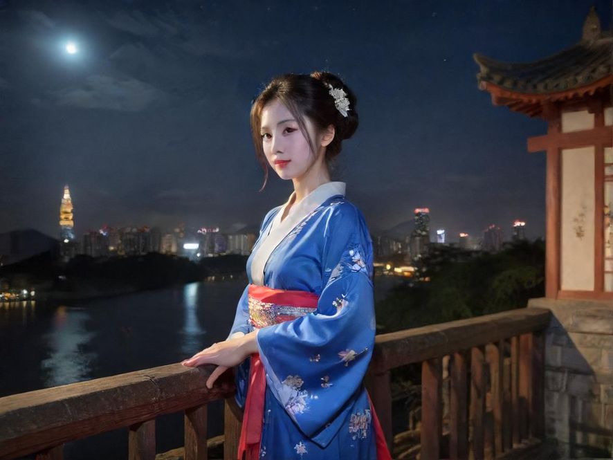 广州繁华夜景，象征丰富的夜生活