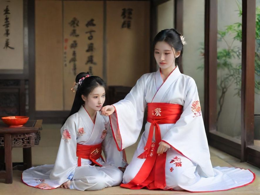 茶艺师在温馨雅室中，优雅地进行茶道表演。