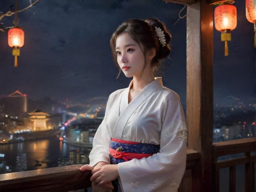 广州某高端会所夜晚入口，霓虹闪烁，尽显奢华。