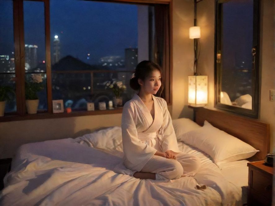 一间高端夜场会所的俯视视角，霓虹灯光闪烁，充满动感和活力。