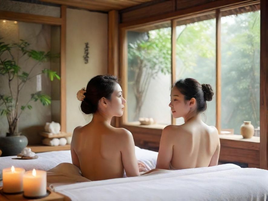 马来西亚豪华桑拿会所内部景象