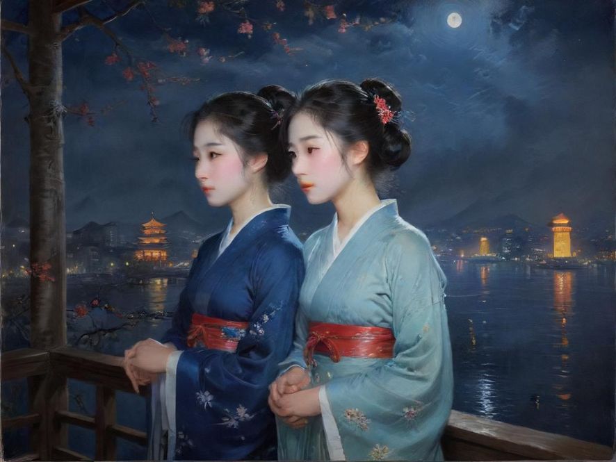 广州夜场会所的豪华夜景