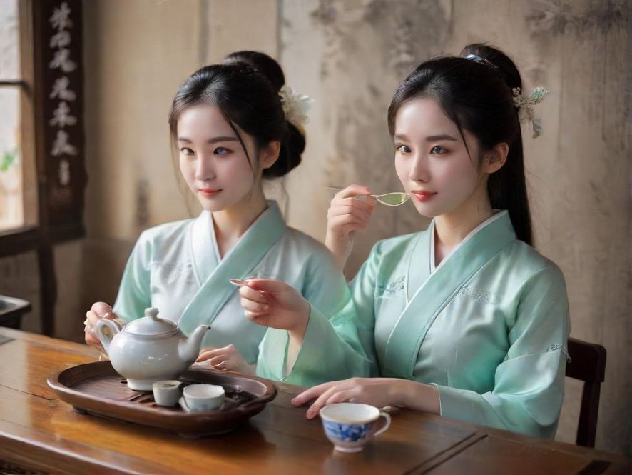 东莞某休闲场所茶艺展示