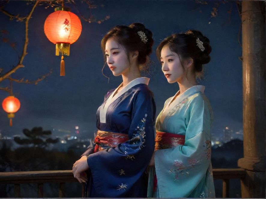 广州番禺夜生活街头景象