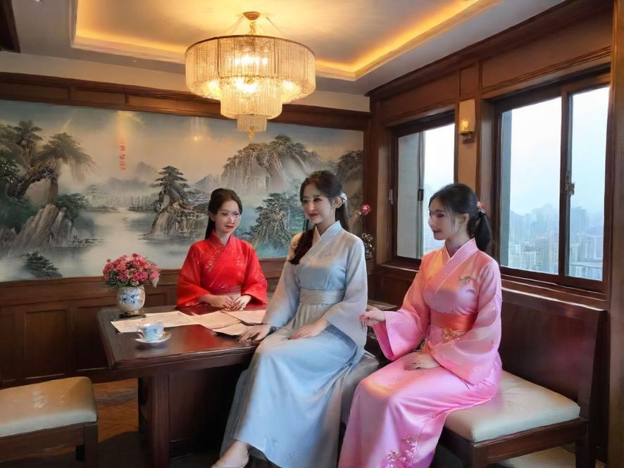 舒适温馨的休闲会所休息区
