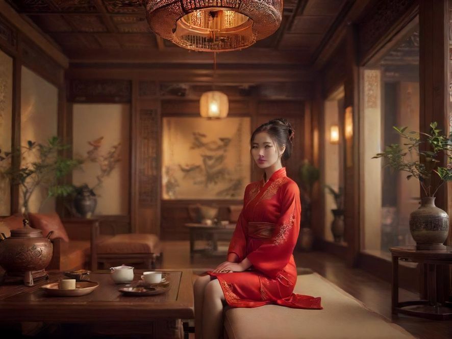 深圳宝安私密会所茶艺室环境展示