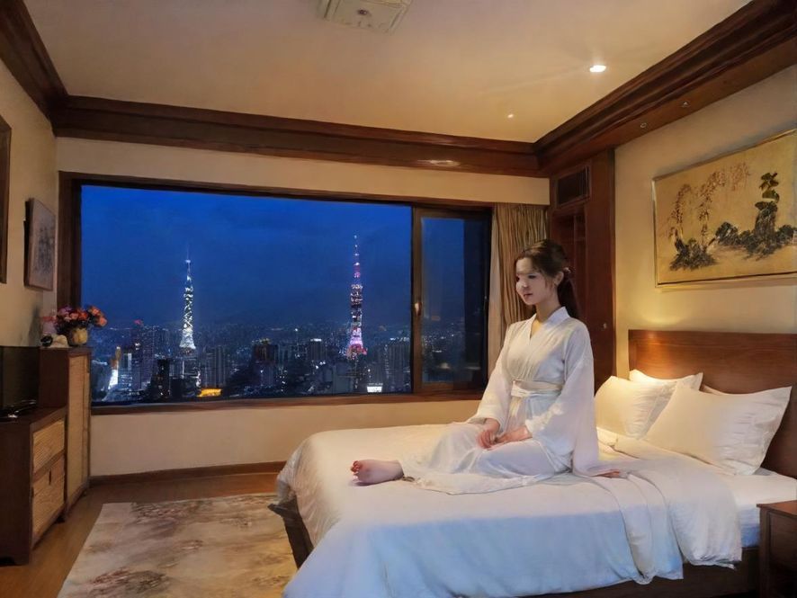 深圳高端会所夜景室内一览