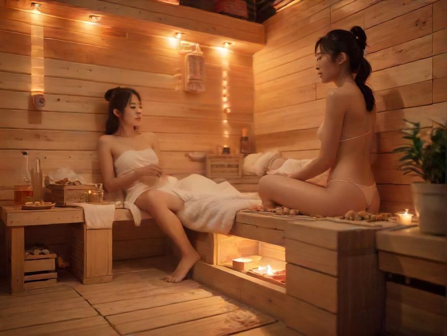 广州桑拿沐足休息区茶点美食