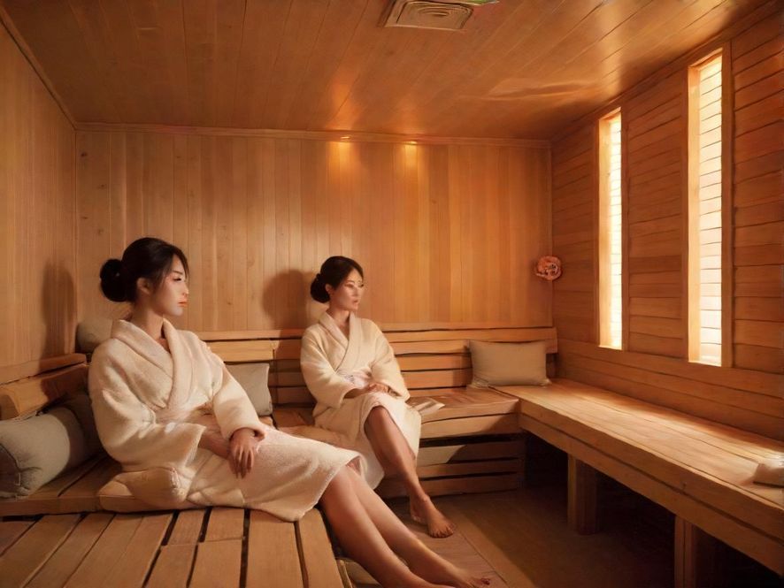 广州总统大酒店桑拿休息区舒适环境