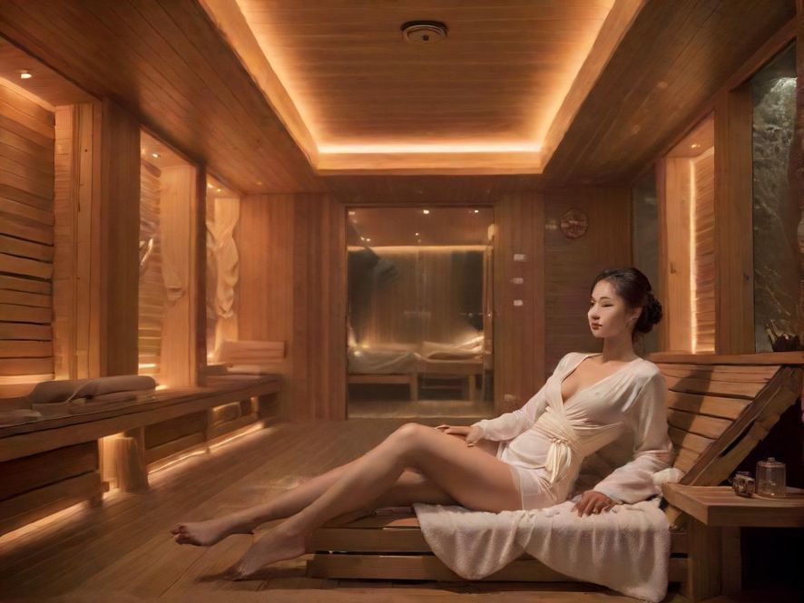 广州高端桑拿会所休息大厅