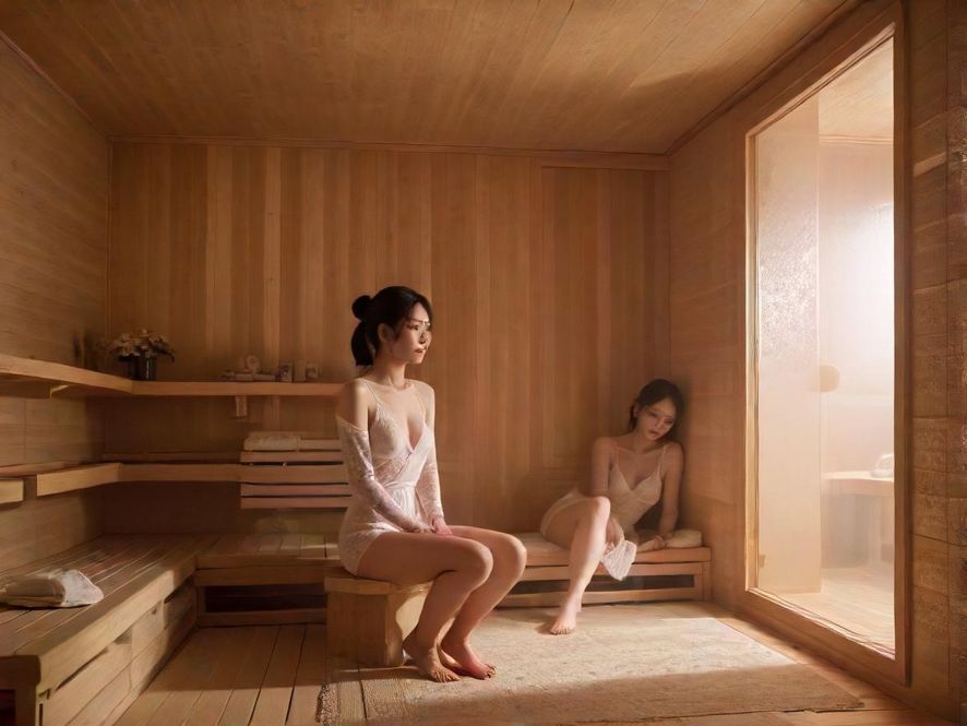 佛山狼桑拿的私密独立包间,设计感十足,营造极致放松氛围
