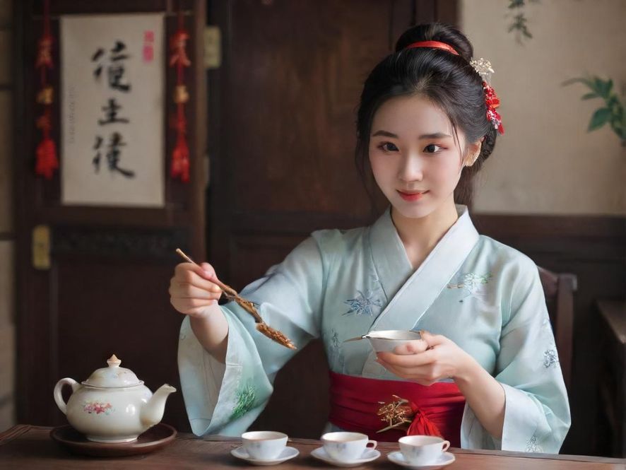 广州高端茶社内部环境展示