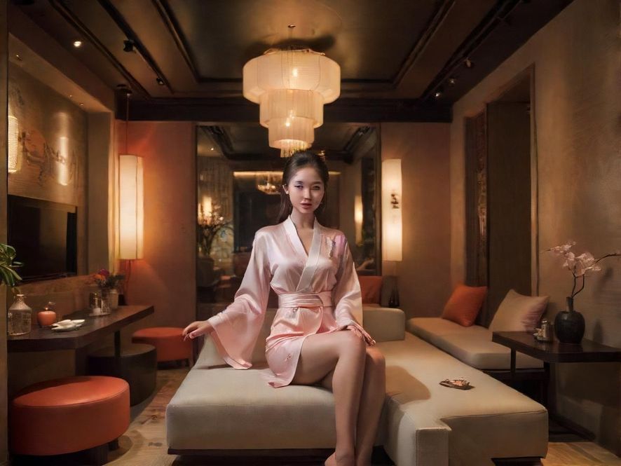 深圳一处充满现代中式美学的茶室,氛围雅致宁静。